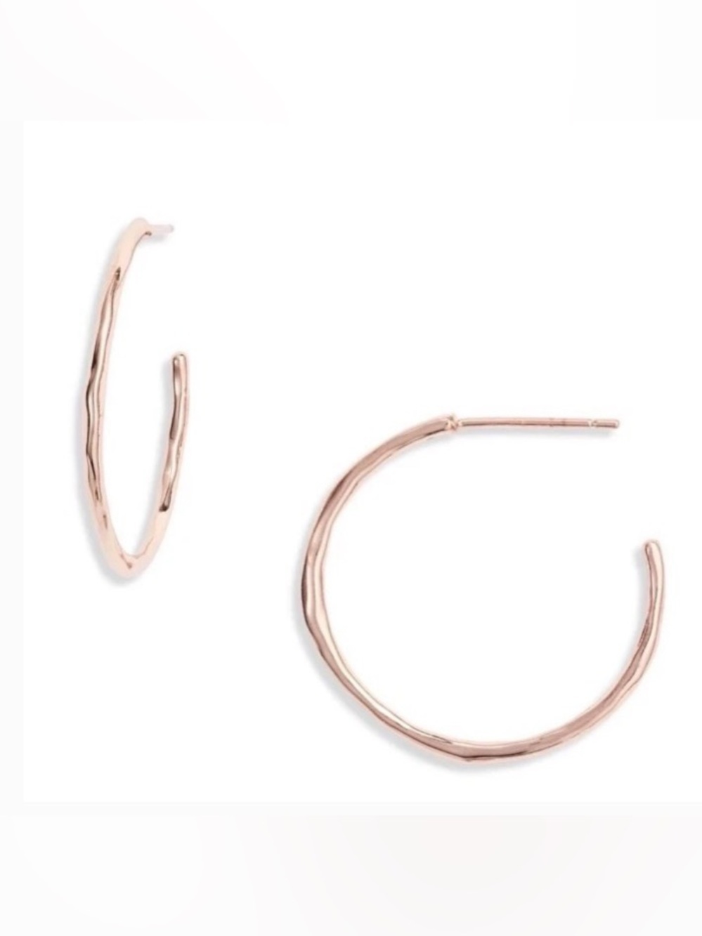 Gorjana Rose Gold Small Tanner Hoops